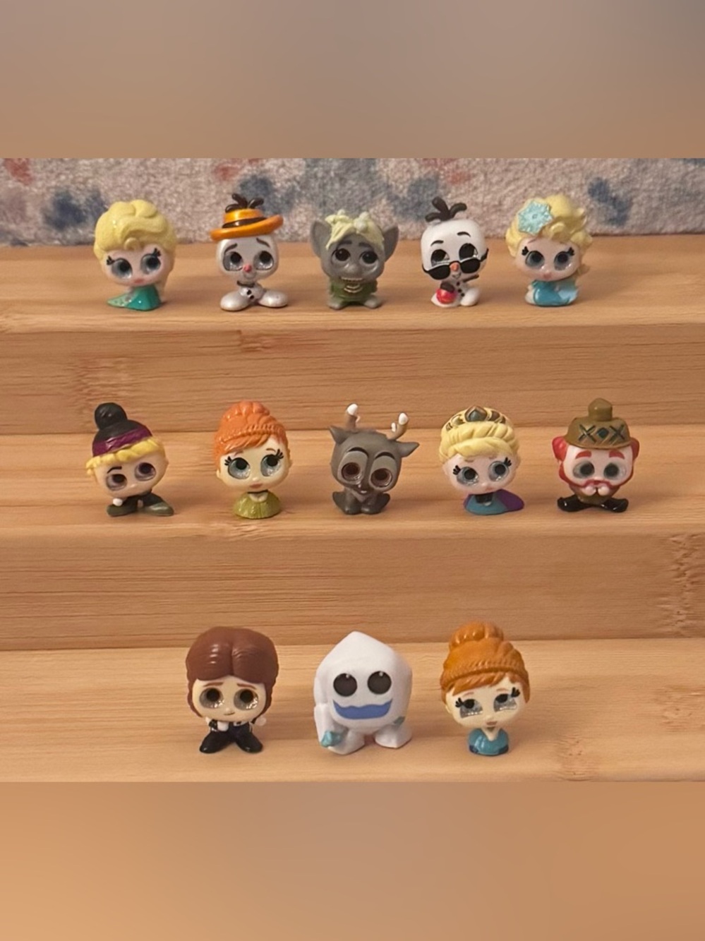 Disney Doorables FROZEN SERIES 1-3 LOT OF 13 LIMITED EDITION OLAF OLAF SUNGLA